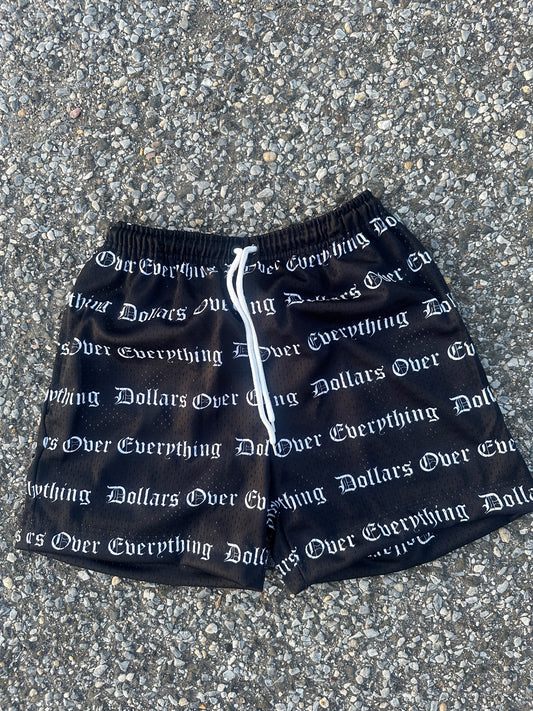 DOLLARS OVER EVERYTHING (MESH SHORTS)